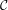 C