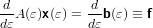d-A(ε)x(ε) = d-b(ε) ≡ f
dε          dε
