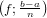 (f; b−-a)
    n