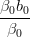 β0b0-
 β0