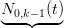 N◟0,k◝−◜1(t)◞