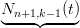 N       (t)
◟-n+1,k◝−◜-1-◞