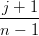 j +-1-
n − 1