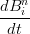 dBni-
 dt