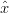 ˆx