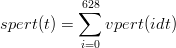            628
           ∑
spert(t) =    vpert (idt)
           i=0
                                                                              

                                                                              
